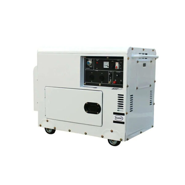 50Hz three phase 11kw high power air cooled mute silent portable diesel generator with engine 2v92