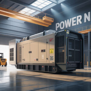 Generators up to 1,000 kW for compact power